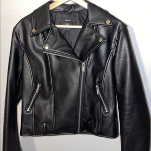 FOREVER 21 Black Leather Jacket